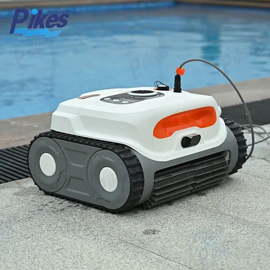 Navegação inteligente Pikes Limpeza de parede de piscina subterrânea Limpeza de linha d'água e piso Robô aspirador de pó para piscina Limpador de piscina