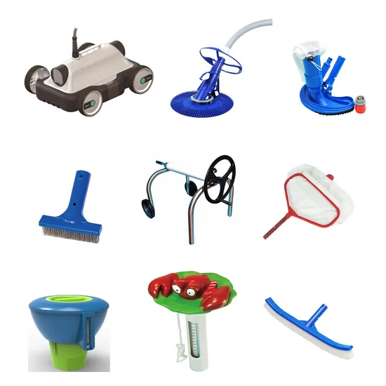 Kit definitivo de ferramentas e acessórios para limpeza de piscinas
